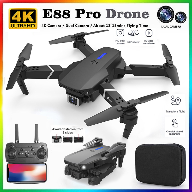 Drone Mapping - Новый профессиональный квадрокоптер E88 2026 года