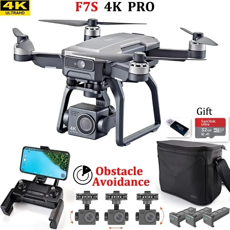 Drone Surveying - SJRC F7s 4K PRO Дрон 4K