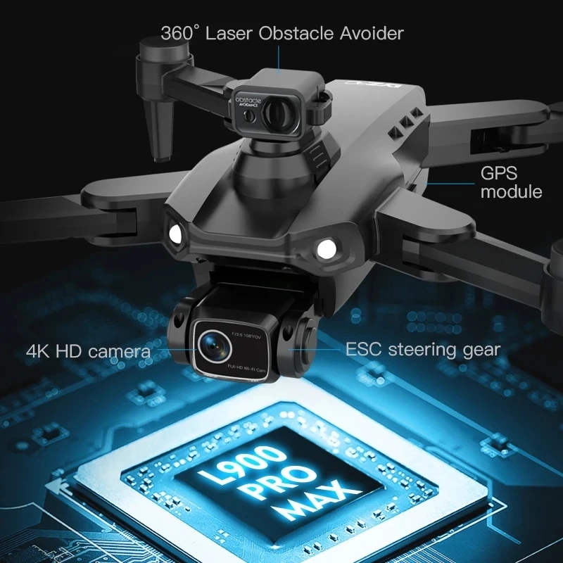 L900 Pro MAX GPS Дрон 4K Профе – обзор и цена Drone Mapping