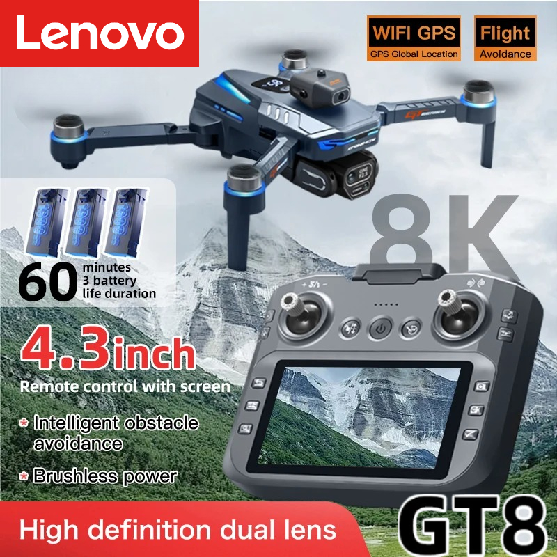 Дрон Lenovo GT8 8K профессиона – обзор и цена Drone Surveying