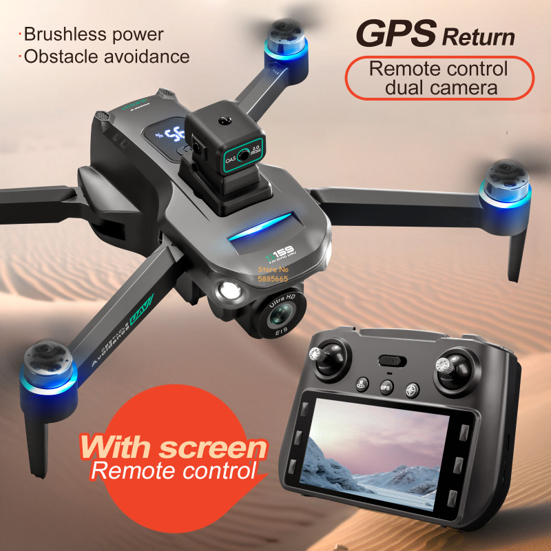 Двойная камера 8K, 5G, WIFI, F – обзор и цена Drone Mapping
