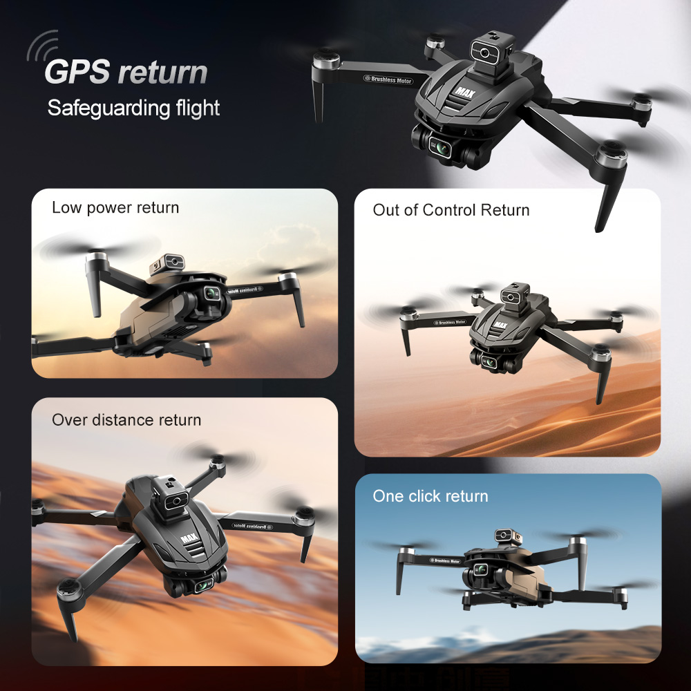 V168 PRO Max GPS Дрон 8K Профе – обзор и цена Drone Surveying