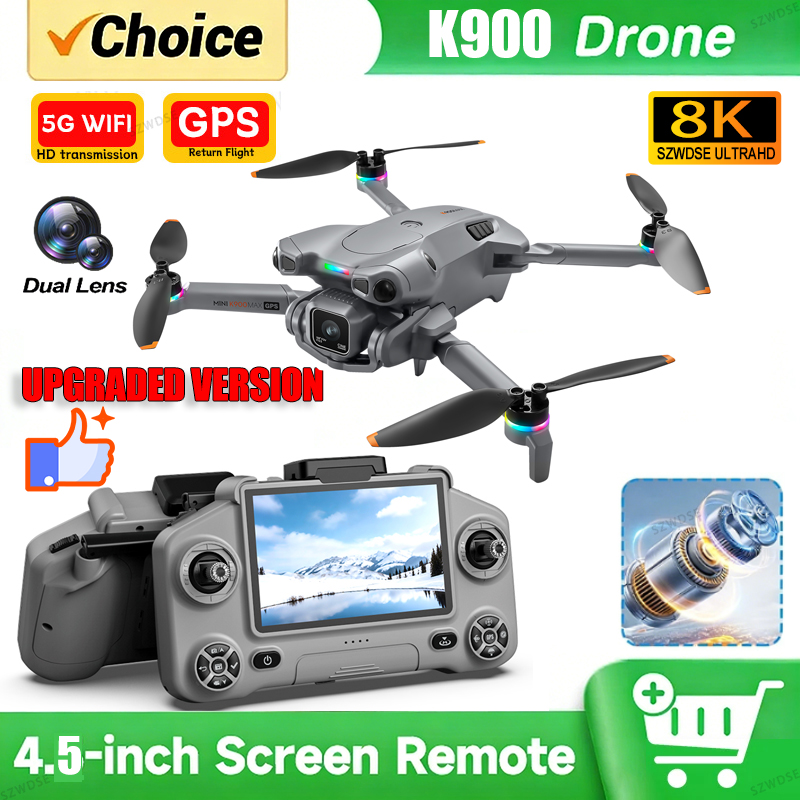 Новый дрон K900 MAX с GPS, про – обзор и цена Drone Surveying