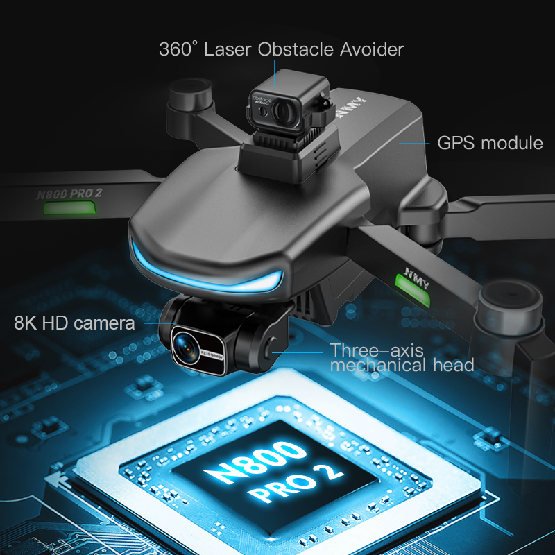 Профессиональный GPS-дрон N800 – обзор и цена Drone Photogrammetry