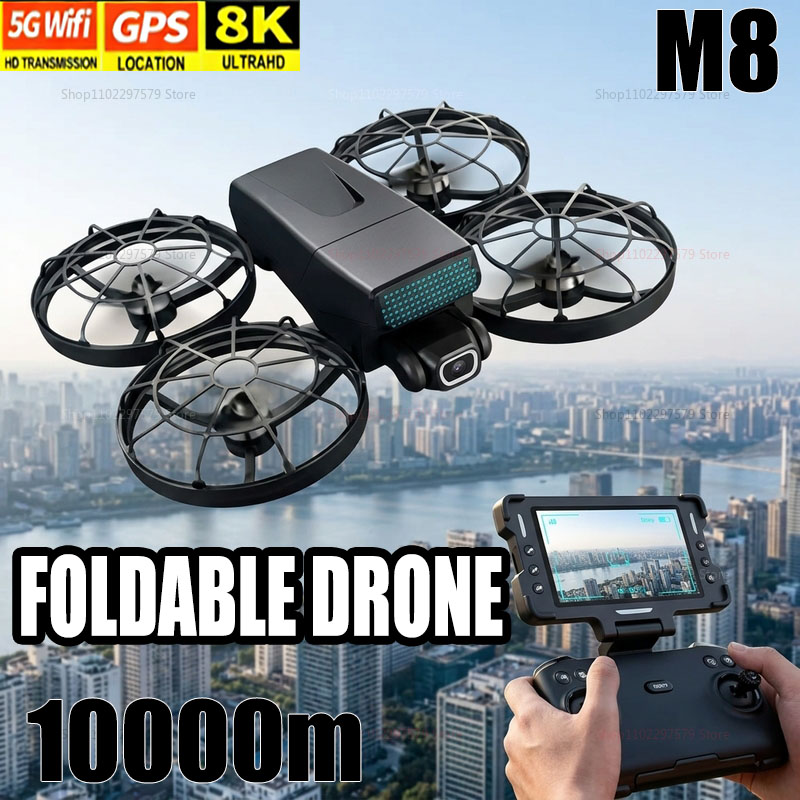 Новые дроны M8 GPS 8K Professi – обзор и цена Drone Surveying